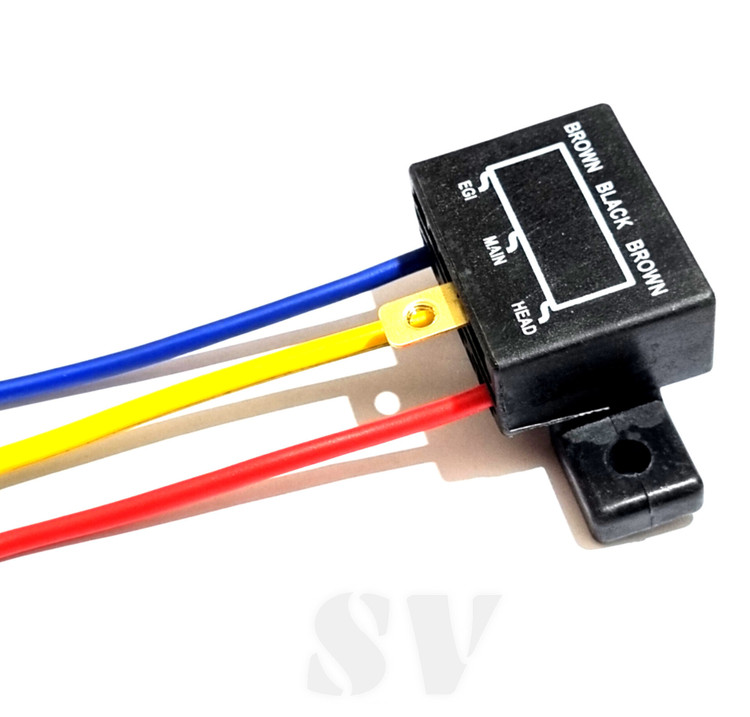 جعبه فیوز کالسکه ای داخل موتور پراید سیم ضخیم نمره ۴ لحیمی