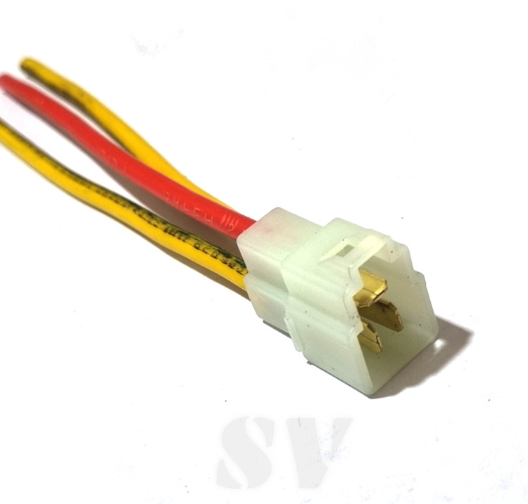 مناسب ترین سوکت سه فیش مادگی فن پراید سیم 4 ضخیم لحیمی گارانتی دار