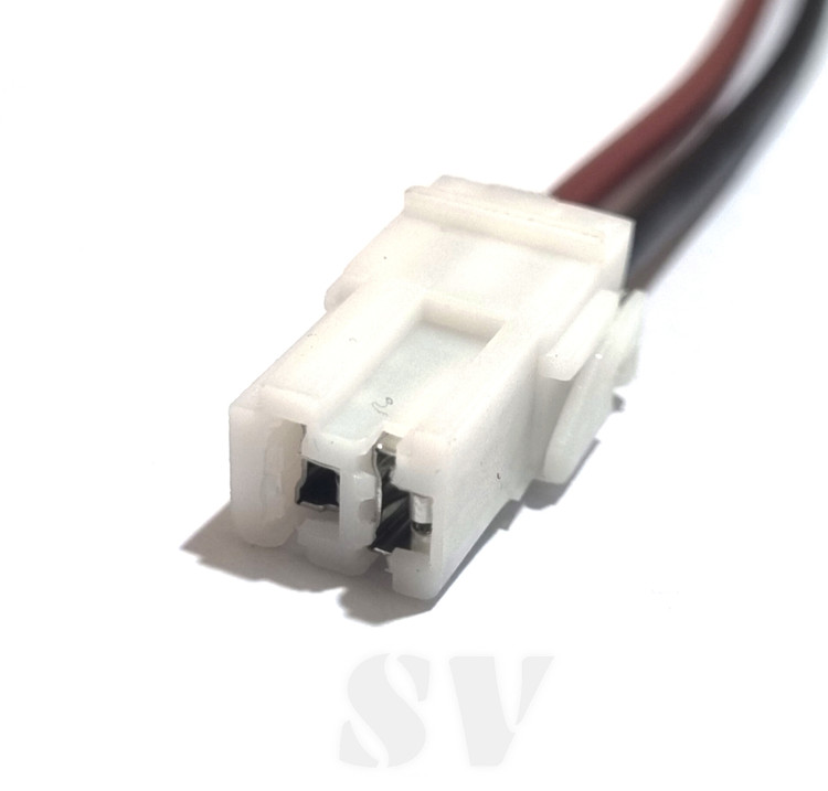 سوکت دو فیش ردیفی سفید راهنما و چراغ کوچیک پژو و پرایدی لحیمی