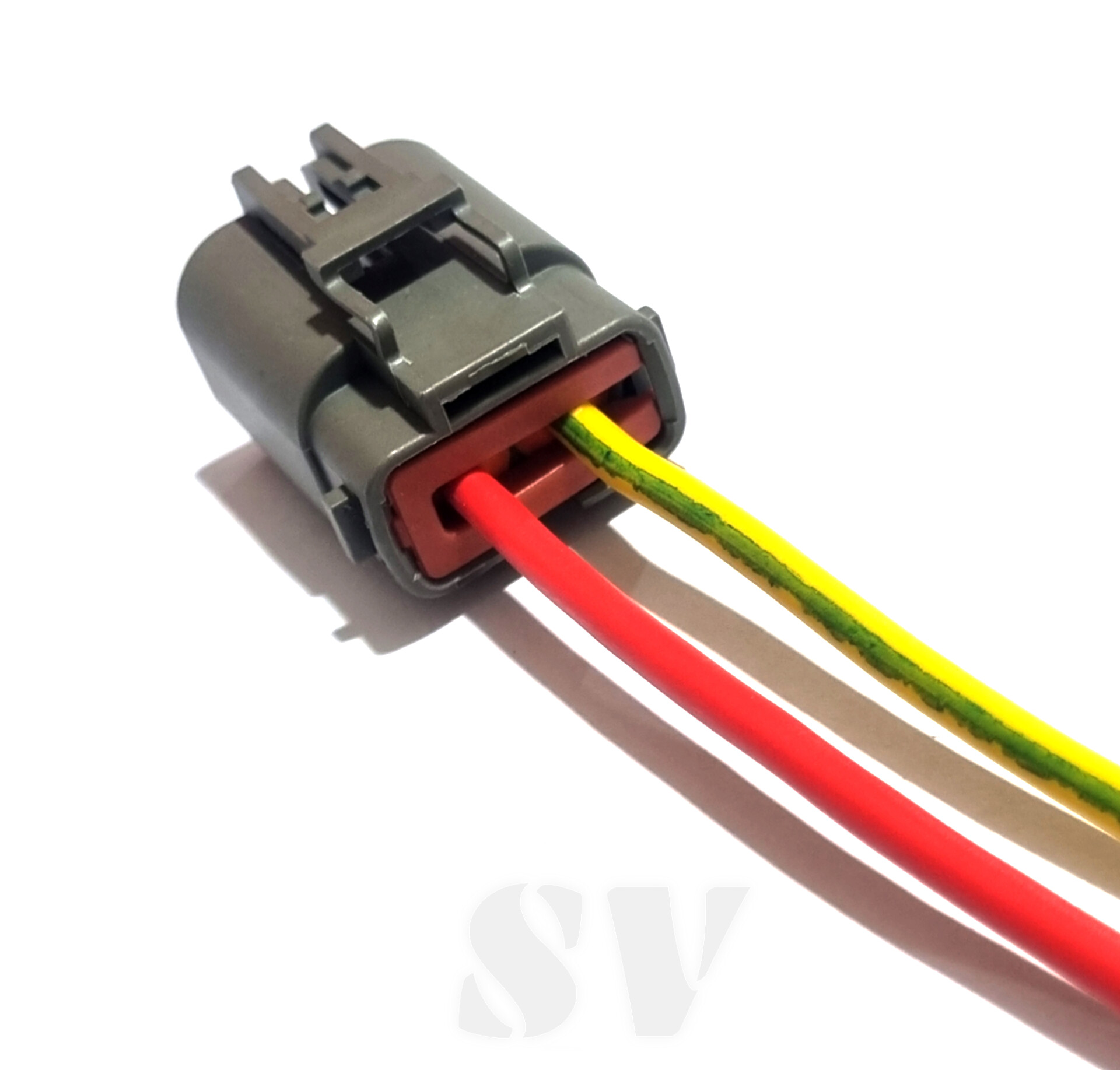 سوکت دو فیش پشت دینام پراید سیم ۲.۵ لحیمی