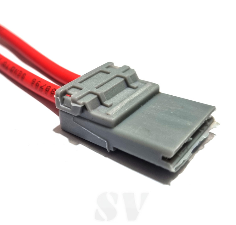 سوکت جعبه فیوز کالسکه ای پژو سیم ضخیم ۶ لحیمی طوسی