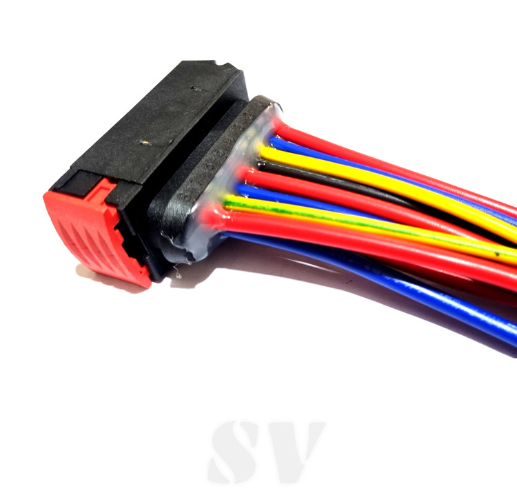 سوکت رله دوبل و یونیت فن پژو و پراید آب بندی شده