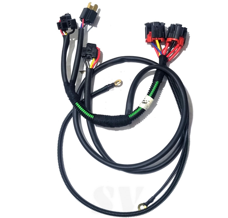 دسته سیم تقویت نور چراغ جلو پراید