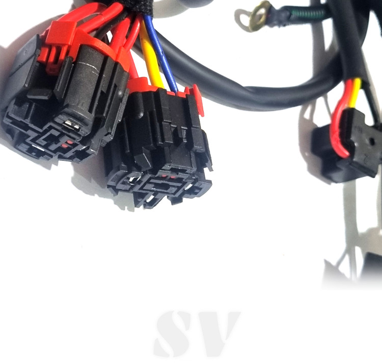 دسته سیم تقویت چراغ جلو پراید