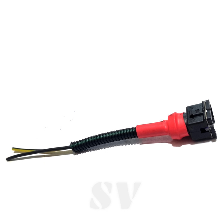 سوکت دو فیش سوزن انژکتور فنر تخت لحیمی سیم خودرویی