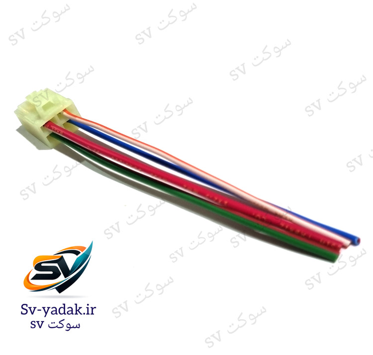 نمای پشت سوکت رله فن پراید برند sv