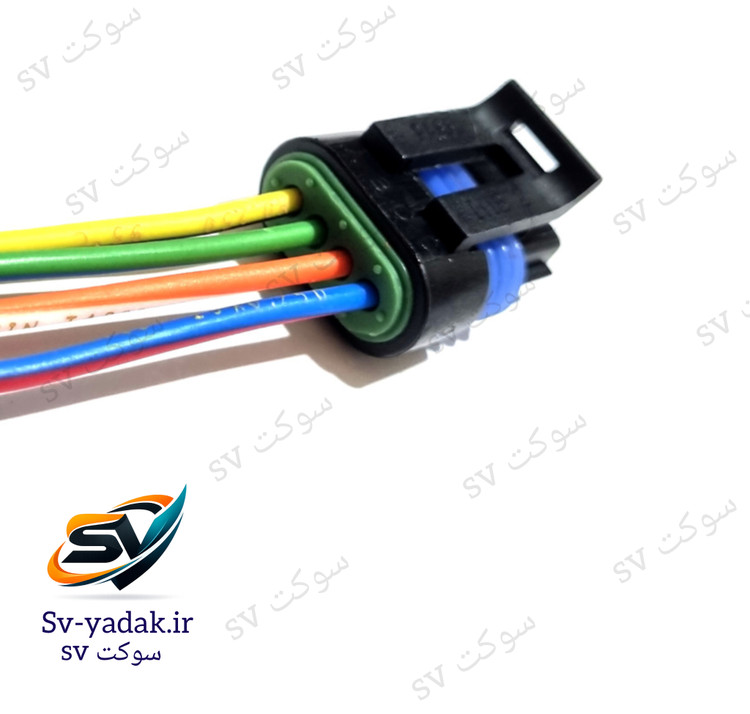 پشت سوکت استپر موتور سیم بلند برند SV