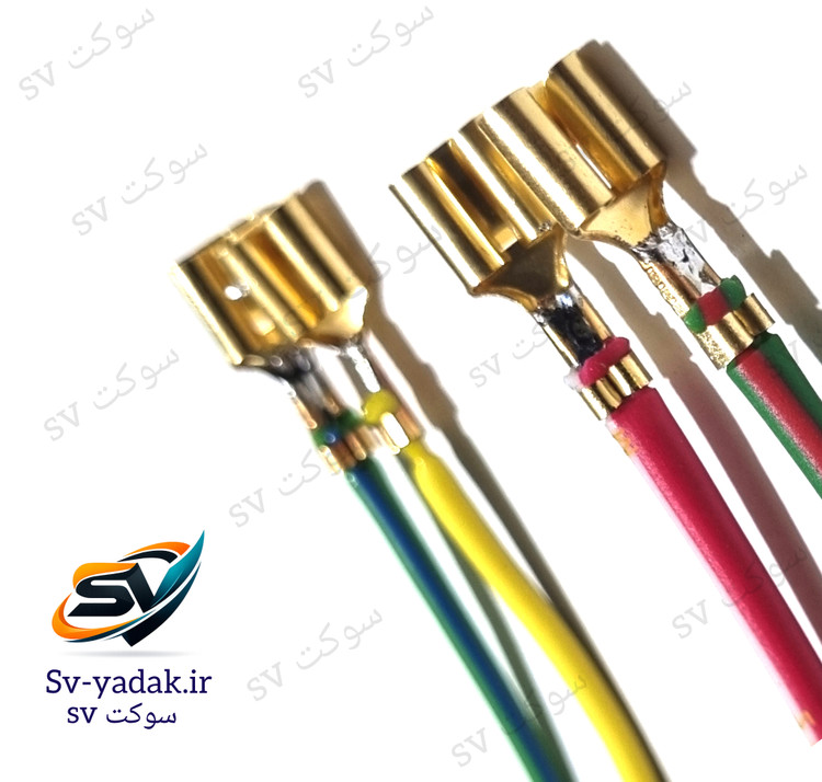 نمای نزدیک لحیمکاری و کیفیت ساخت سیمکشی تقویت استارت SV
