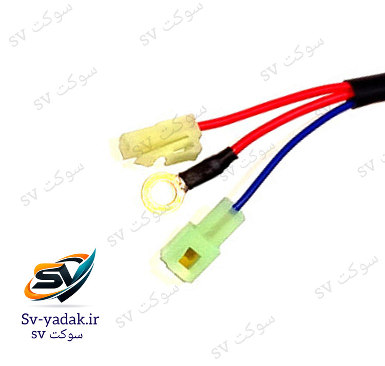 جزئیات اتصالات و کیفیت ساخت سیم تقویت استارت برند SV