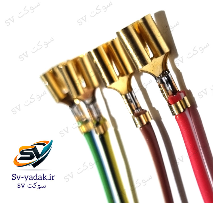 نمای نزدیک کیفیت لحیمکاری سیمکشی تقویت استارت SV
