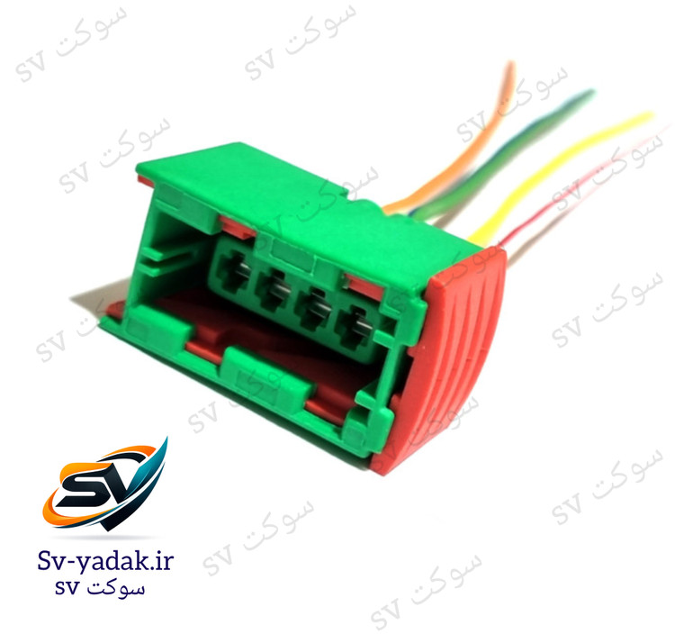 سوکت سنسور اکسیژن ساژم با سرسیمهای برنجی برند SV