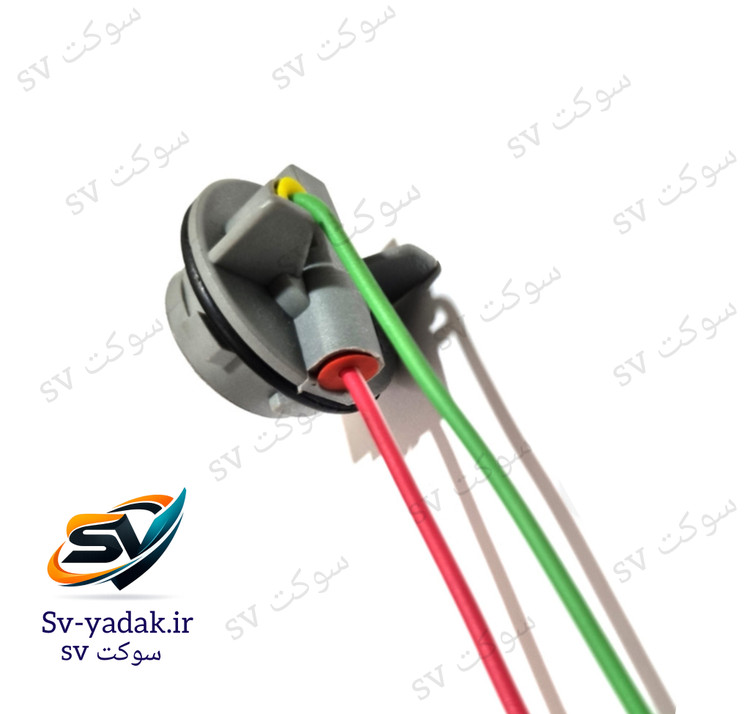 هولدر جالامپی تک کنتاکت چراغ عقب سمند برند SV آماده نصب با قیمت رقابتی و دوام بالا